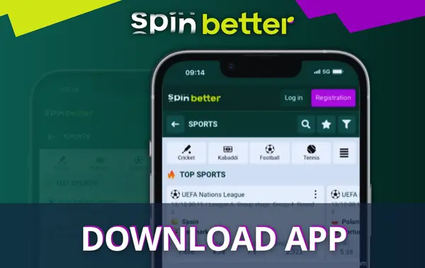 SpinBetter মোবাইল অ্যাপ আপডেট