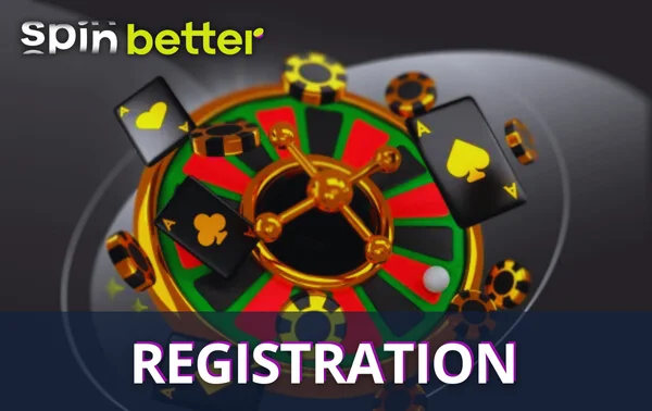 Registering a SpinBetter account